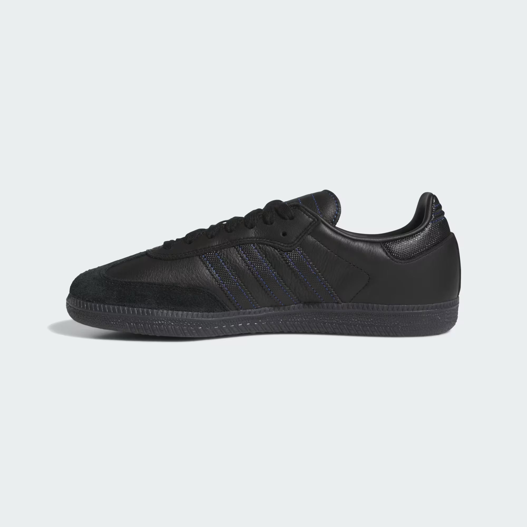Adidas Samba ADV Shoes - Core Black / Core Black / Royal Blue