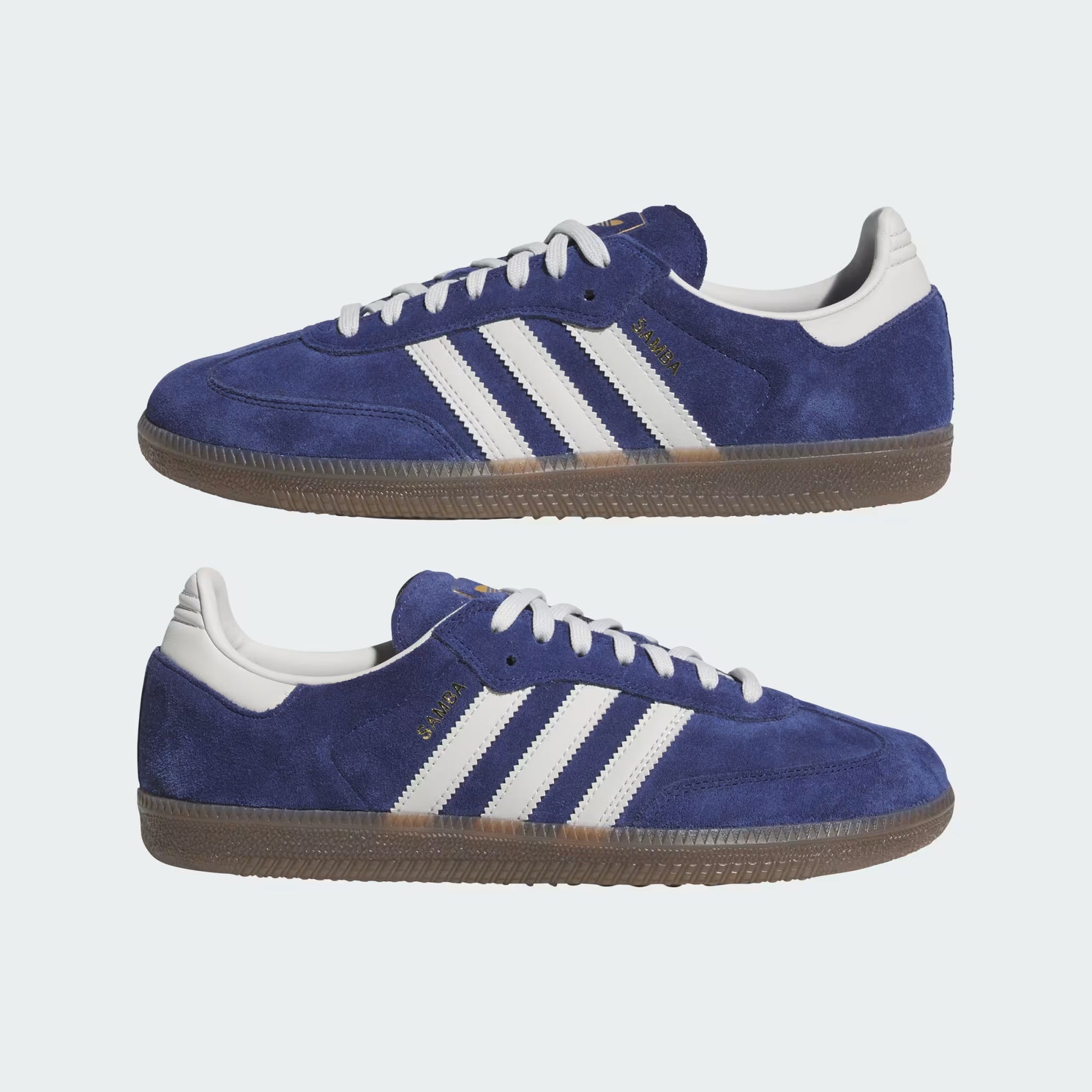 Adidas Samba ADV Shoes - Dark Blue / Grey One / Gum