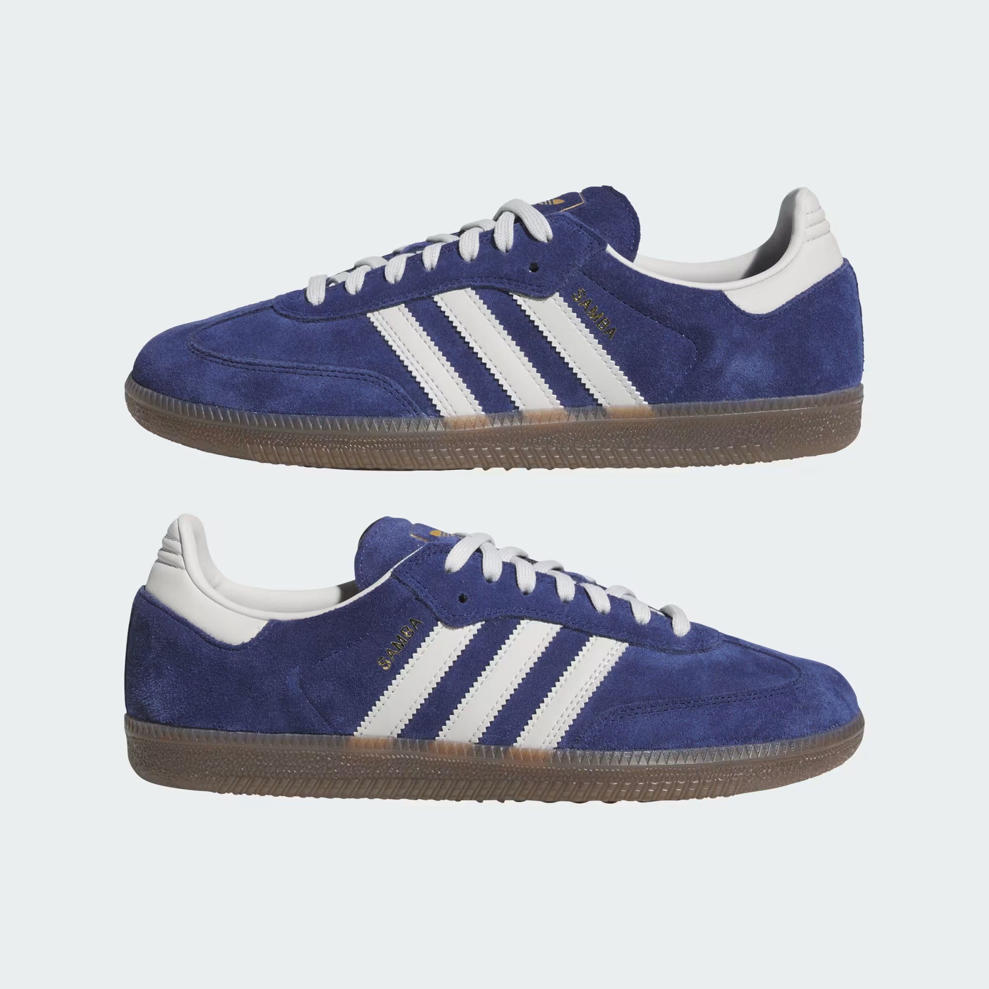 Adidas Samba ADV Shoes - Dark Blue / Grey One / Gum