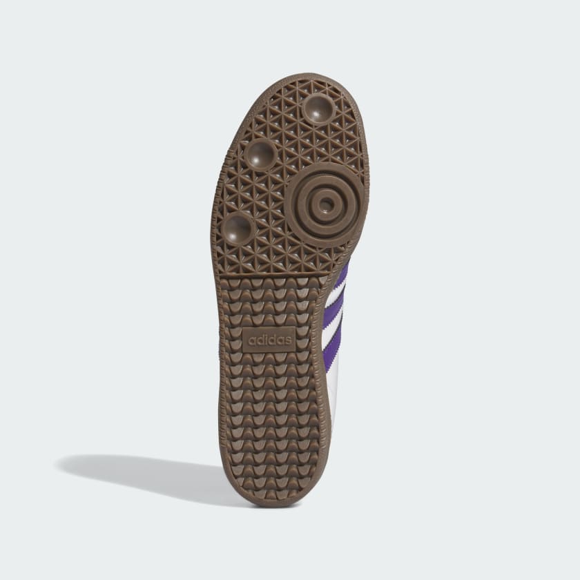 Samba ADV Shoes - Cloud White / Collegiate Purple / Gold Metallic