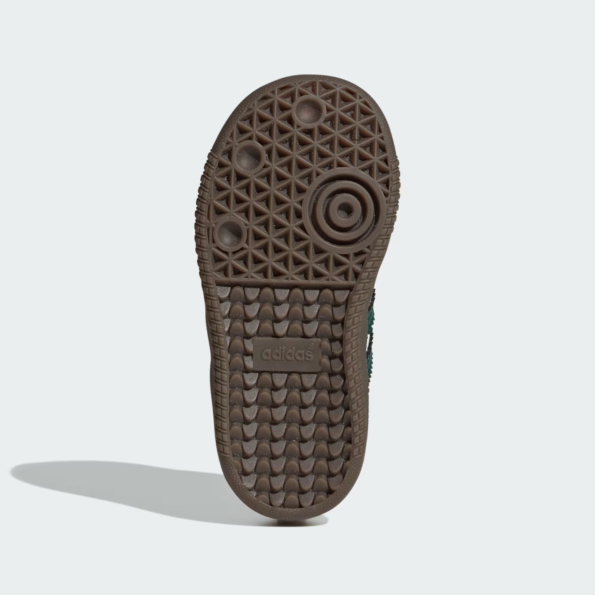 Adidas Toddler Samba OG Comfort Closure Elastic Lace Shoes - Cloud White / Collegiate Green / Gum