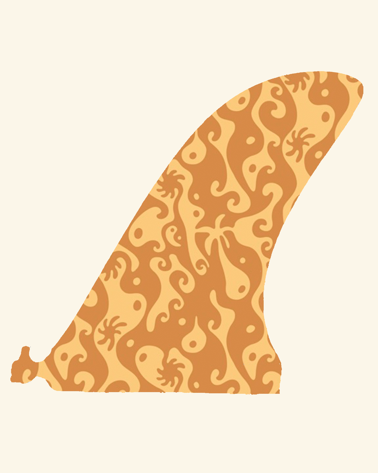 Mid Fin Co. Sarcreate - Ze Rudder Single Fin