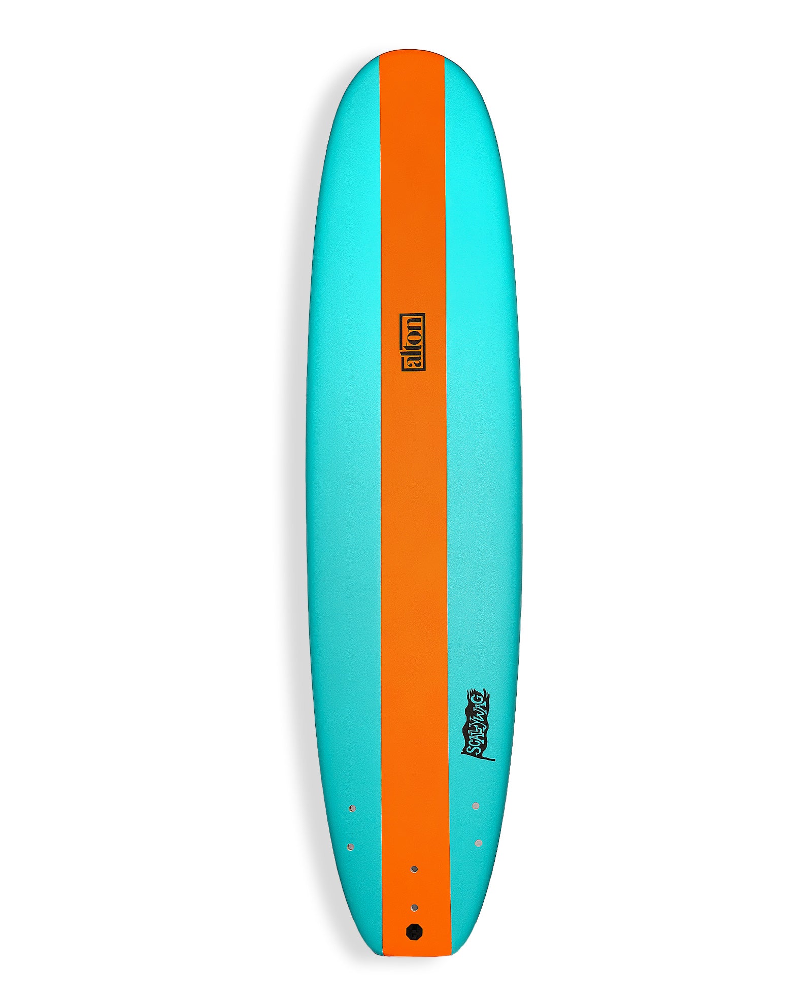 Scallywag Softboard 8'0 - Teal/Orange