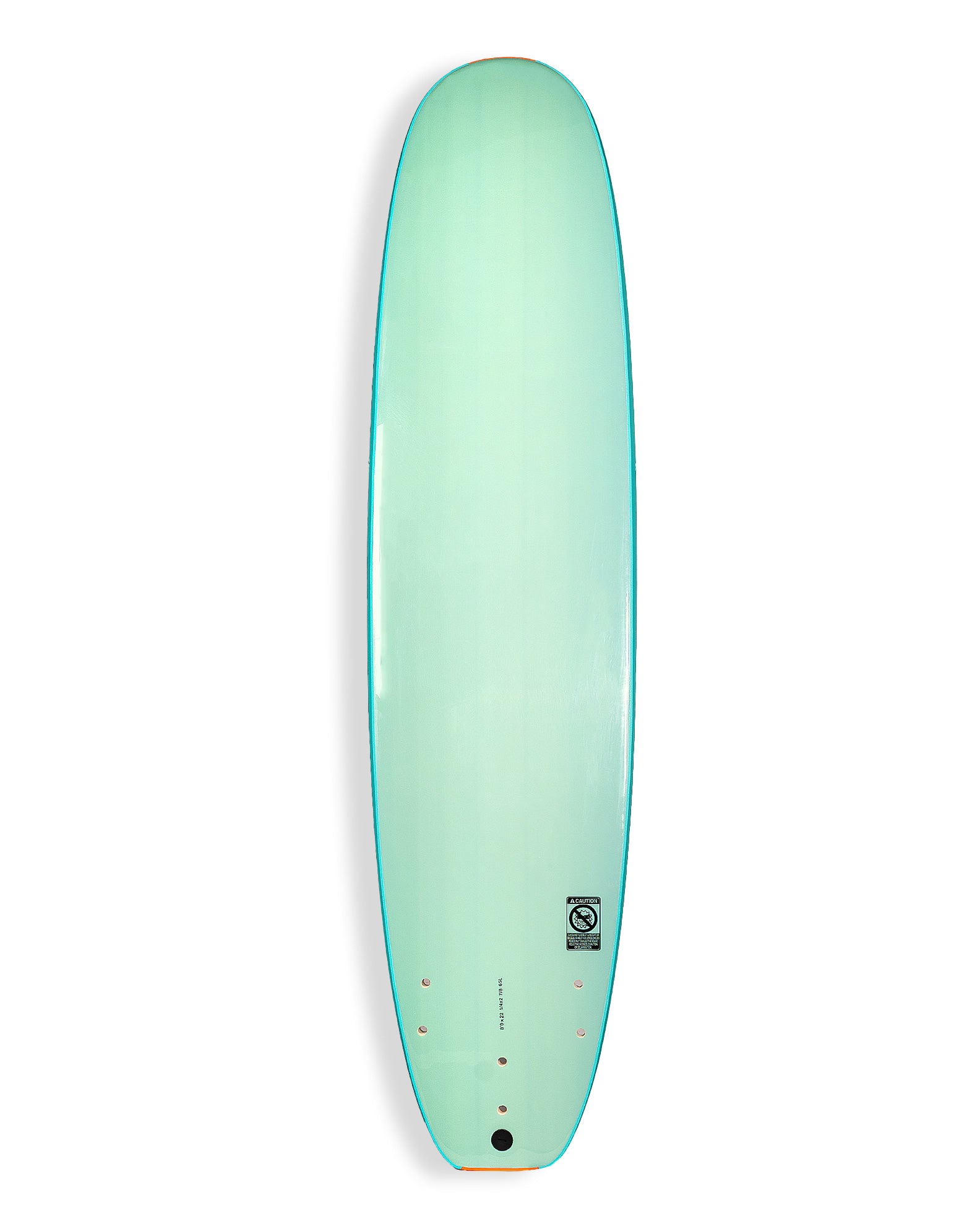 Scallywag Softboard 8'0 - Teal/Orange