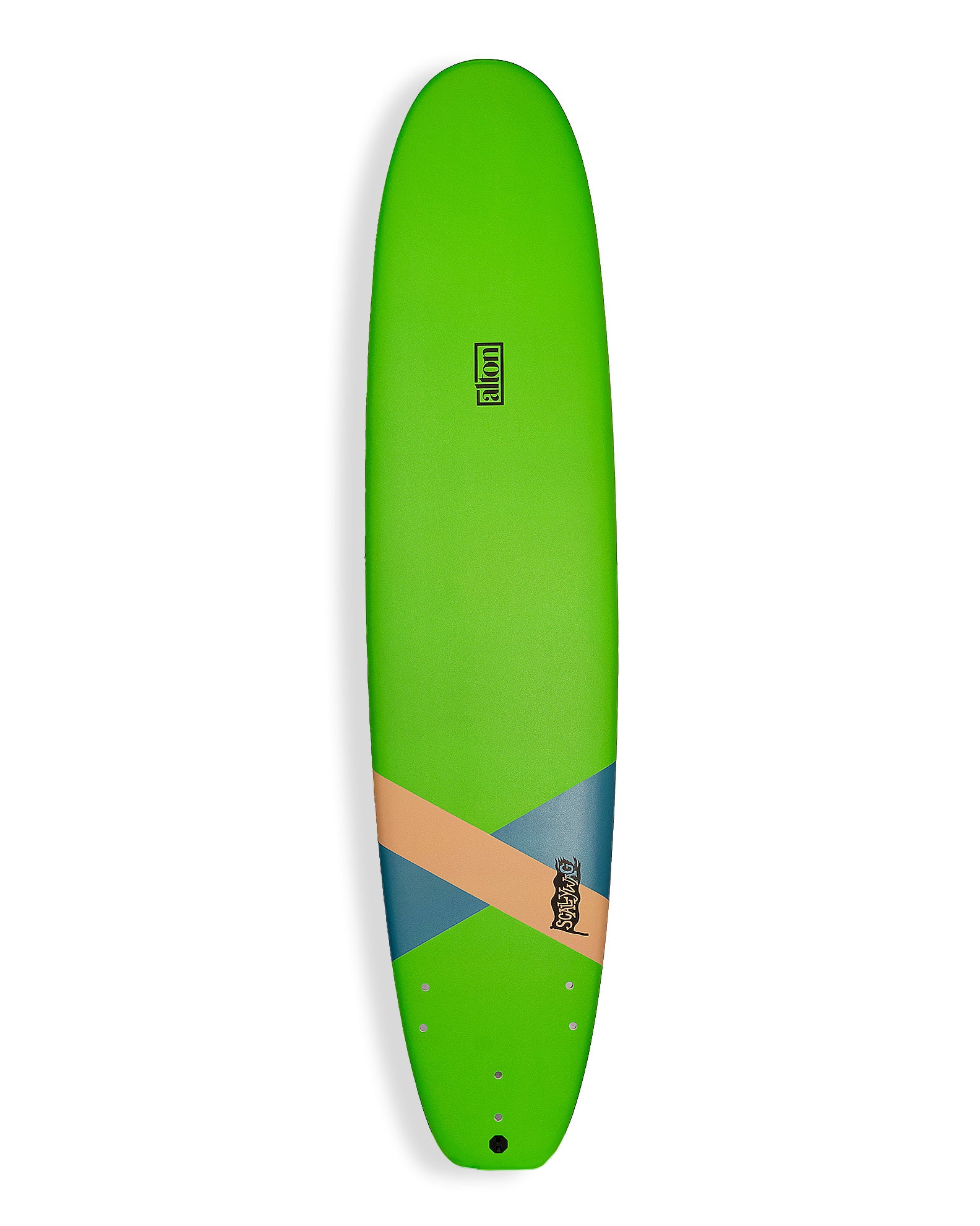 Scallywag Softboard 9'0 - Green/Teal Blue