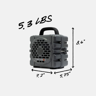 Turtlebox Audio Cub Speaker - Grey