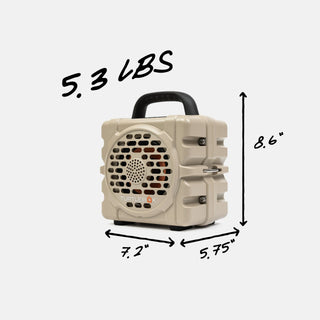 Turtlebox Audio Cub Speaker - Tan