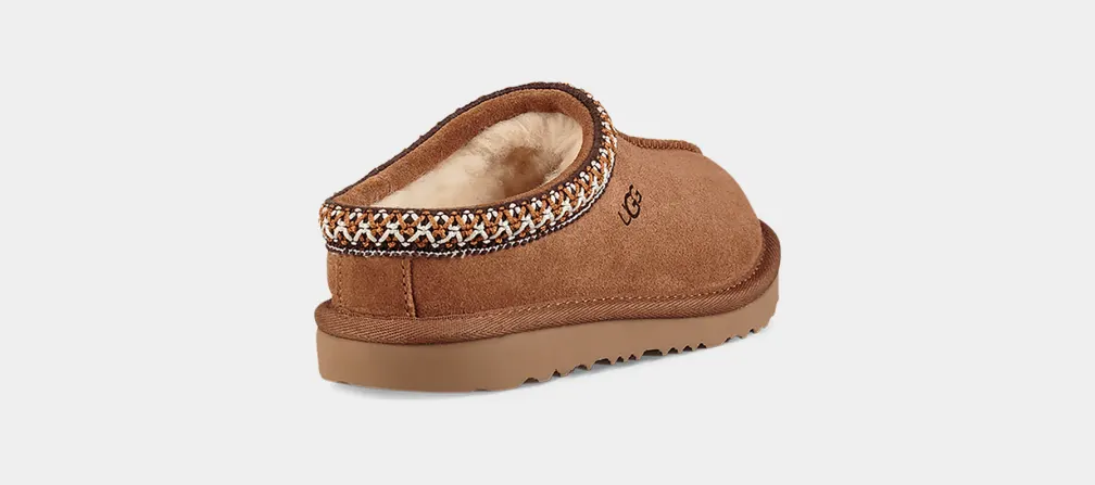 UGG's Kids' Tasman II Slipper - Chestnut