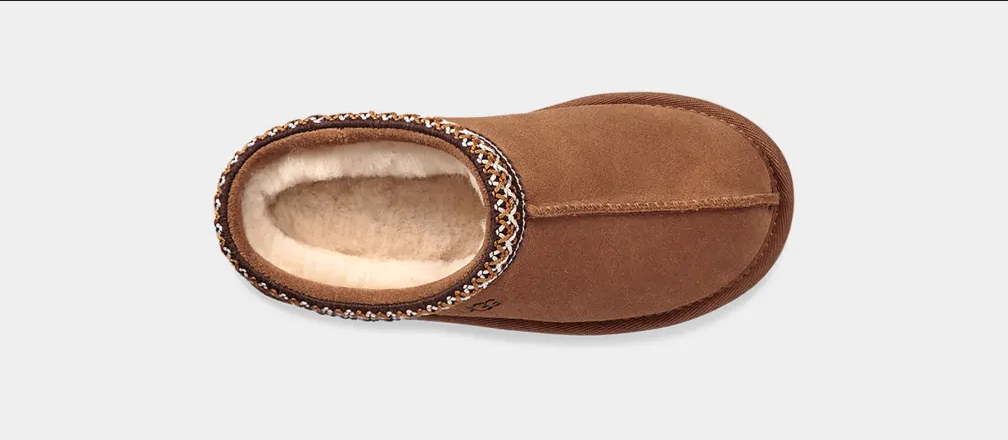 UGG's Kids' Tasman II Slipper - Chestnut