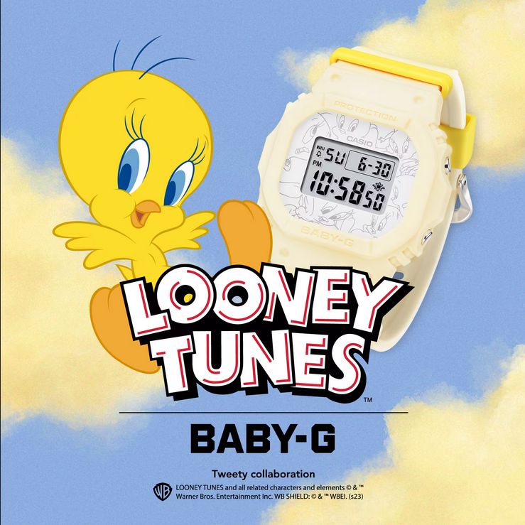 Looney Tunes x Casio "Tweedy" BGD565TW-5 Watch