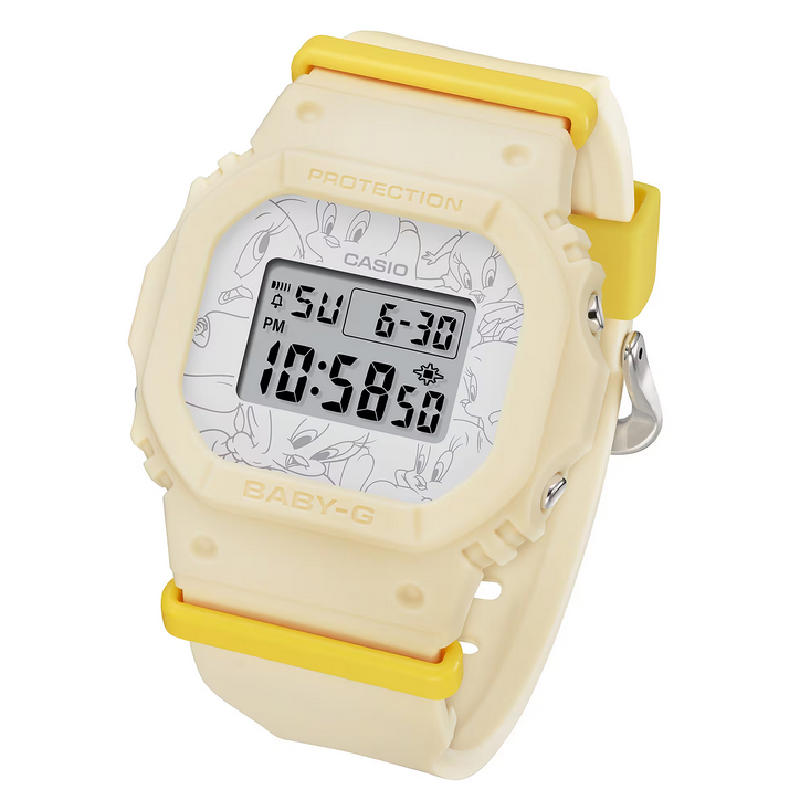 Looney Tunes x Casio "Tweedy" BGD565TW-5 Watch