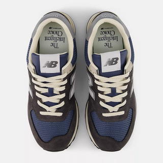 New Balance 574 Shoes - Black Cement / Slate Grey