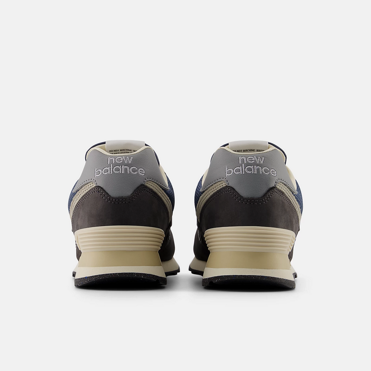 New Balance 574 Shoes - Black Cement / Slate Grey