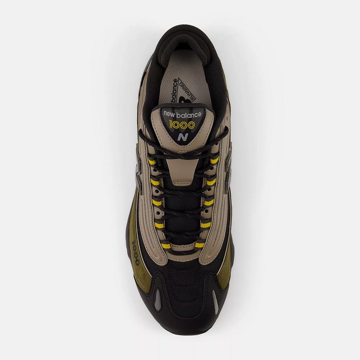 New Balance Classics 1000 Shoes - Woodland / Baroque Gold / Black