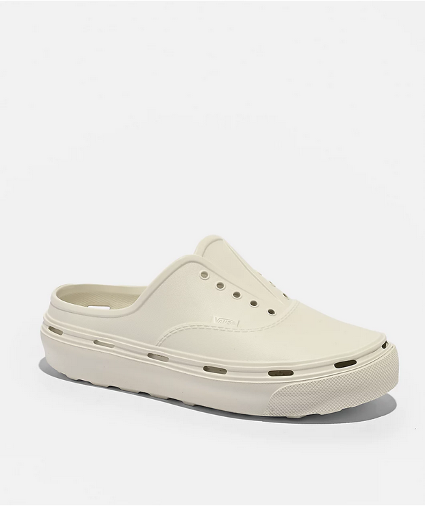Vans Authentic Foam Mule Slippers - Marshmallow
