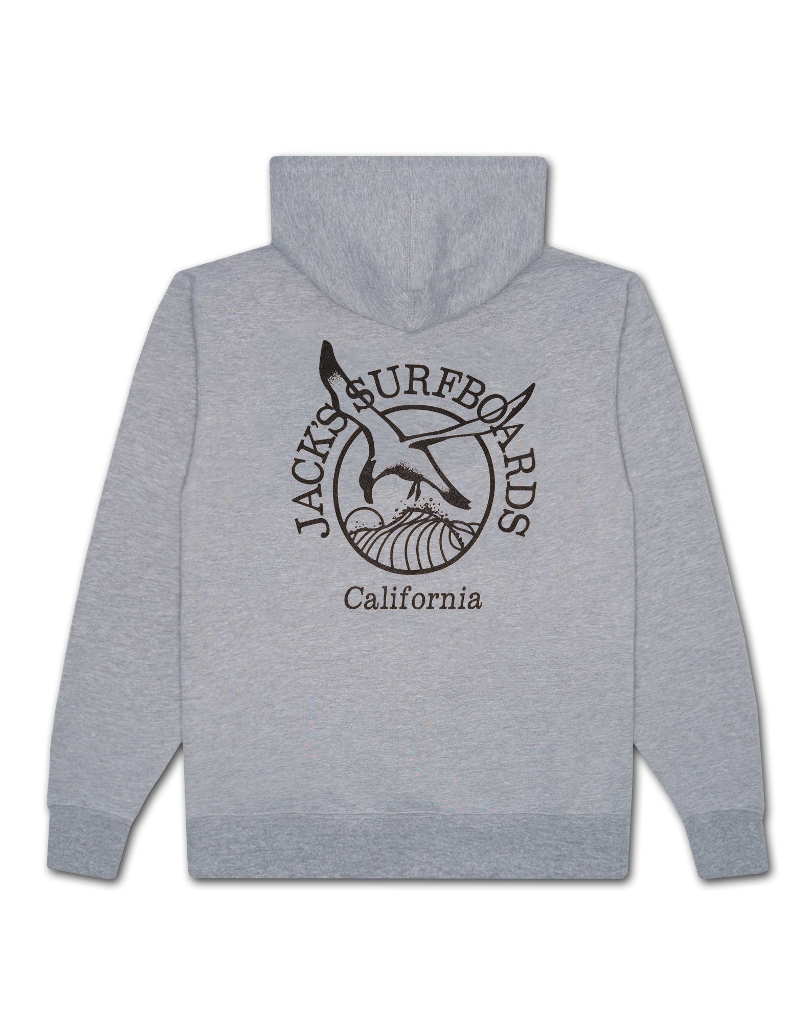 Seagull CA Pullover Hoodie - Heather Grey