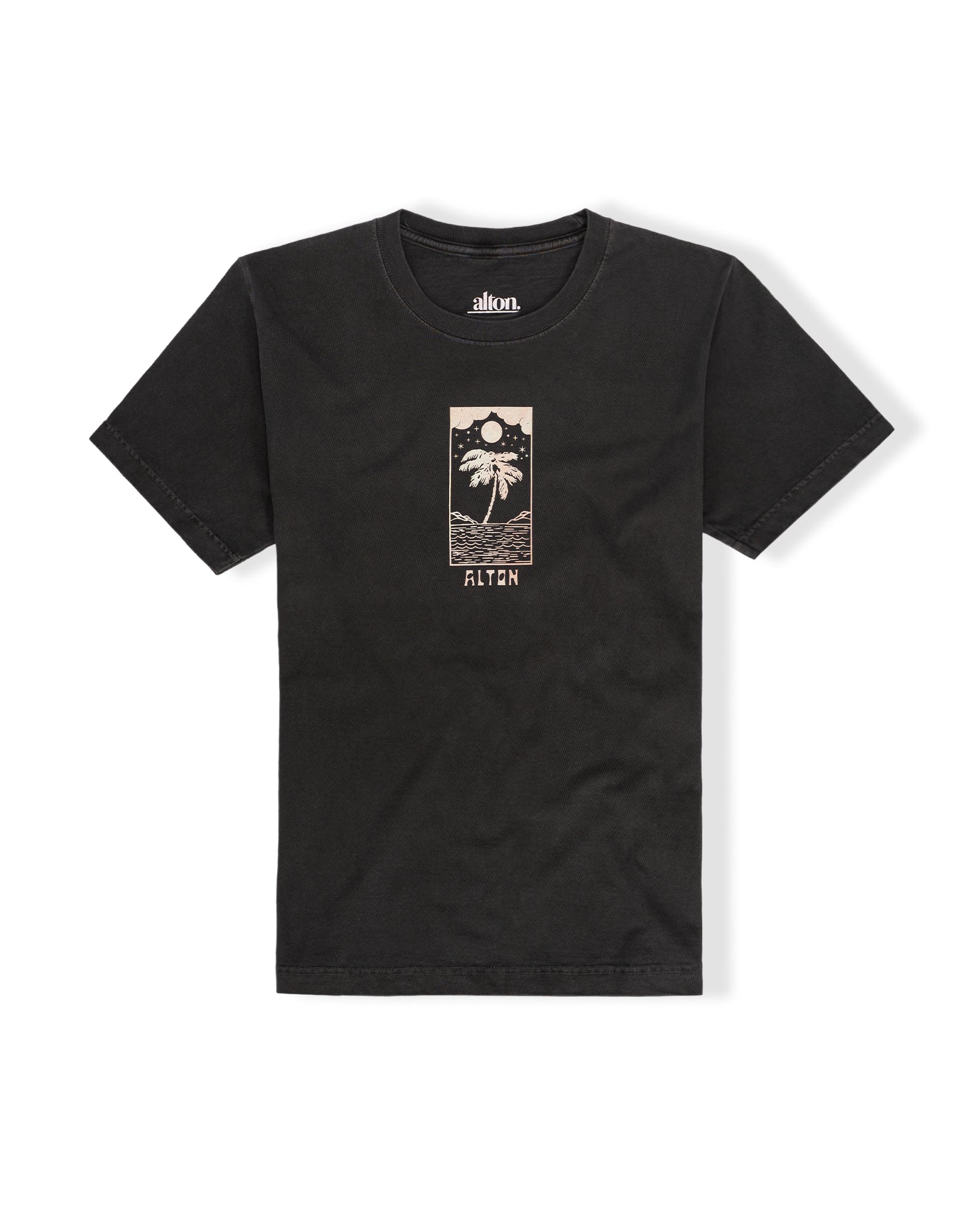 Serotonin HW S/S Tee - Washed Black