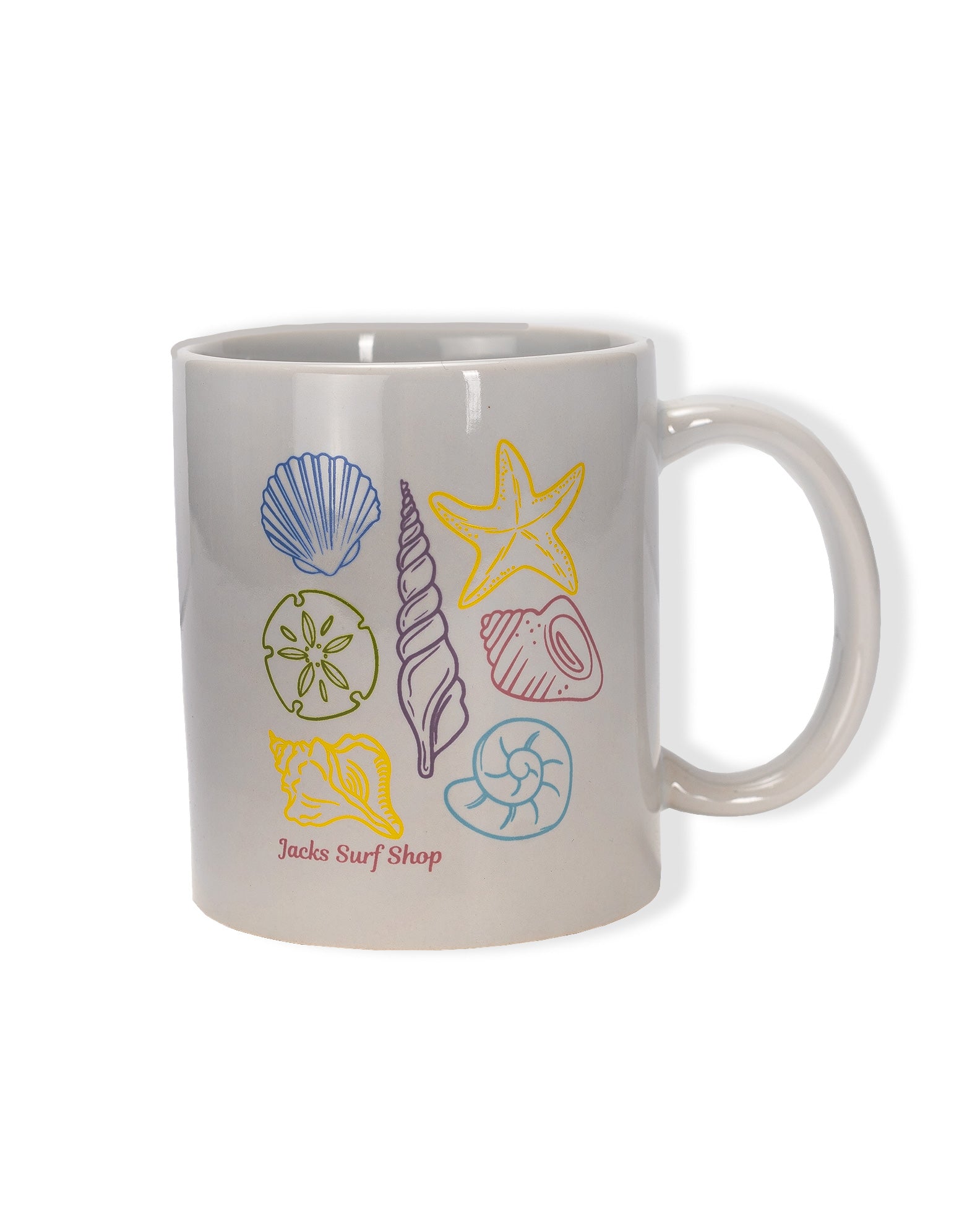 Jack's Surfboards Sea Shells Mug