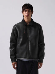 Former Men's Sherpa Leather Jacket