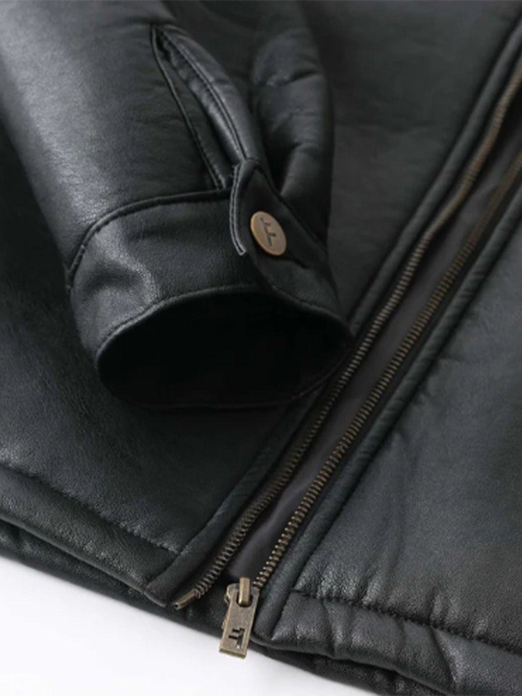 Former Men's Sherpa Leather Jacket