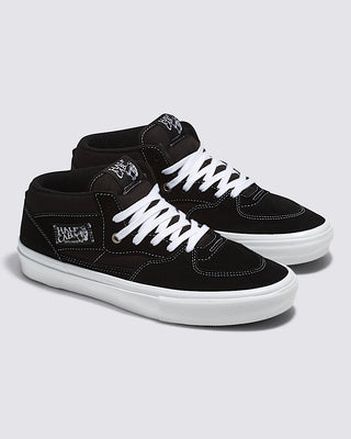 Skate Half Cab Shoe - Black/White