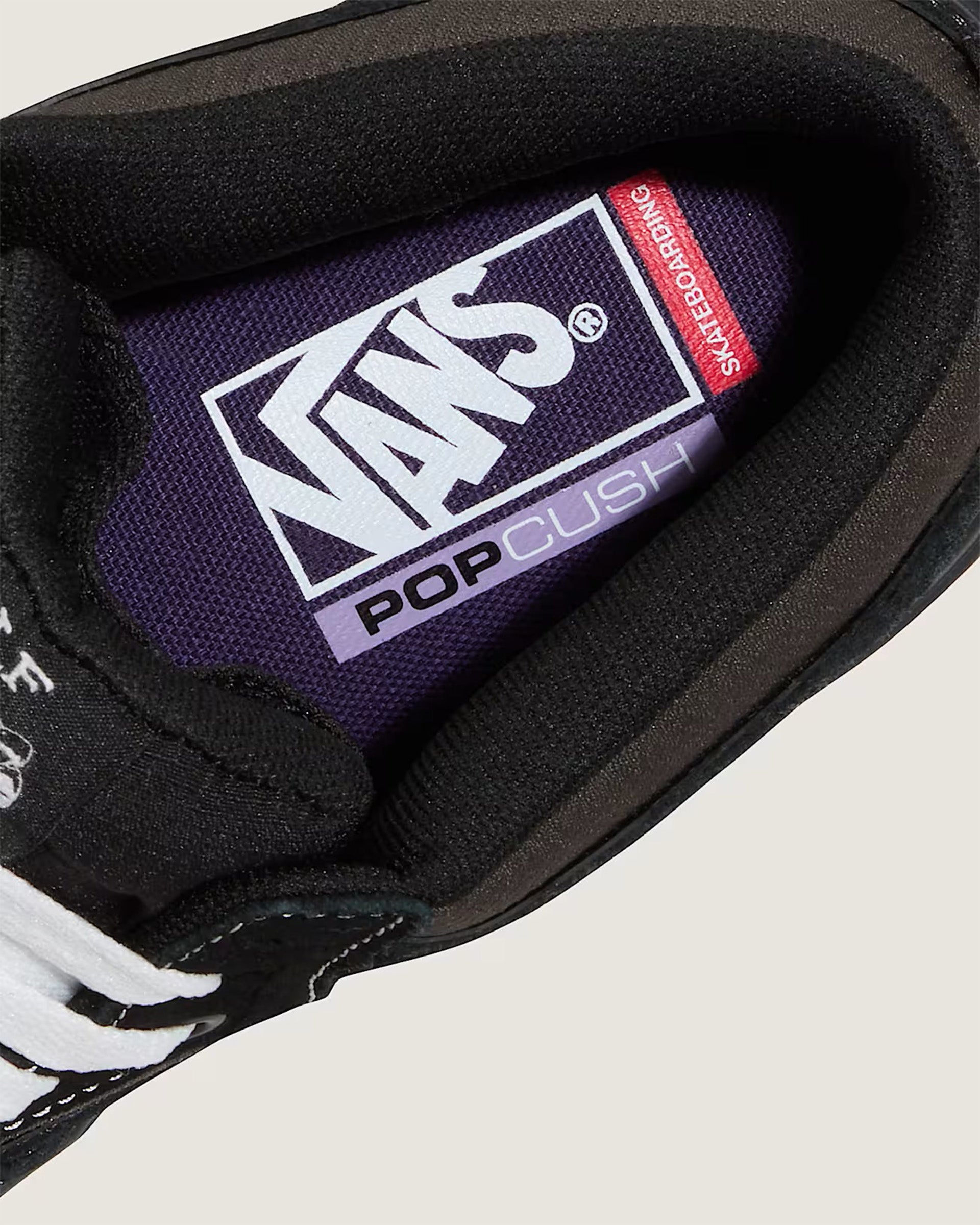 Skate Half Cab Wafflecup Shoe - Black/Asphalt – Jack's Surfboards