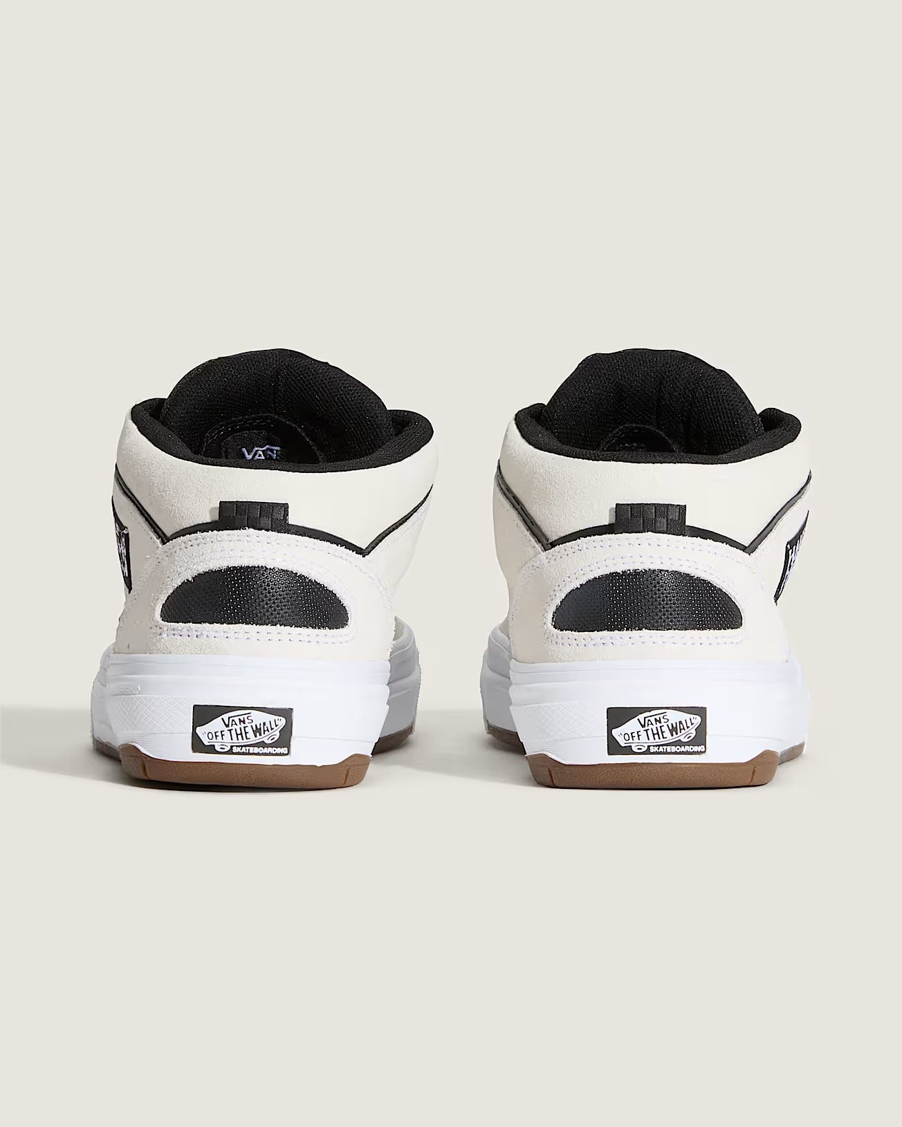 Skate Half Cab Wafflecup Shoe - White/ Black – Jack's Surfboards
