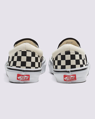 Skate Slip-On Shoes - Checkerboard Black/Off White