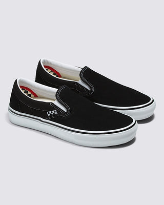 Skate Slip-On Shoes - Black/White