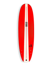 Skiff Softboard 6'6 - Red/White