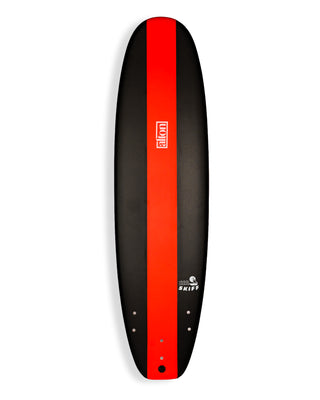 Skiff Softboard 7'0 - Black/Red