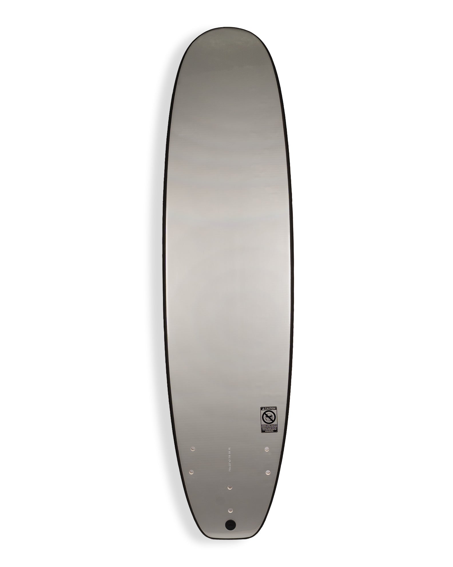 Skiff Softboard 7'6 - Gray/Black – Jack's Surfboards