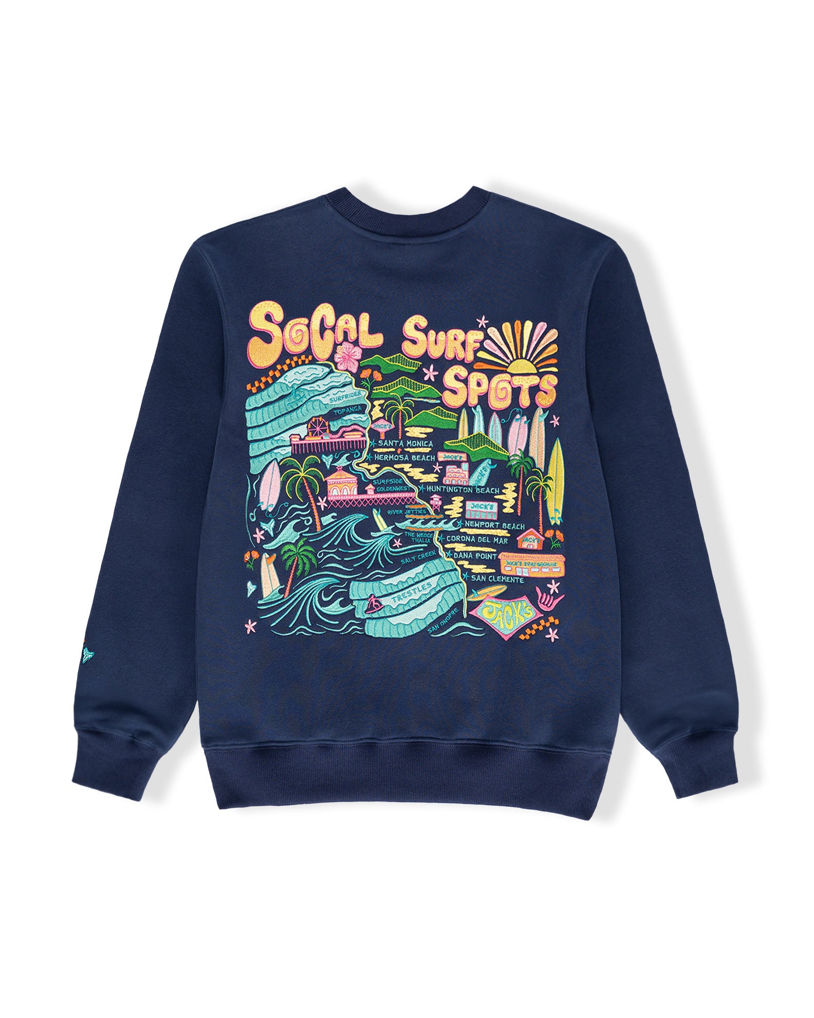 Socal Surf Crewneck Sweatshirt