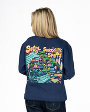 Socal Surf Crewneck Sweatshirt