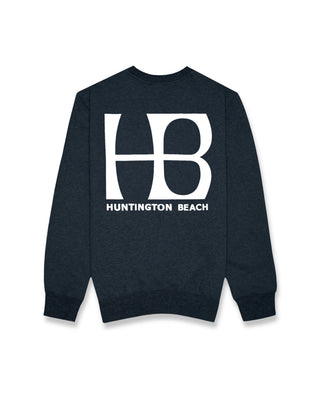 HB City Logo 2 Crewneck Sweatshirt - Charcoal