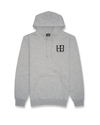 HB City Logo 2 Pullover Hoodie - Heather Grey