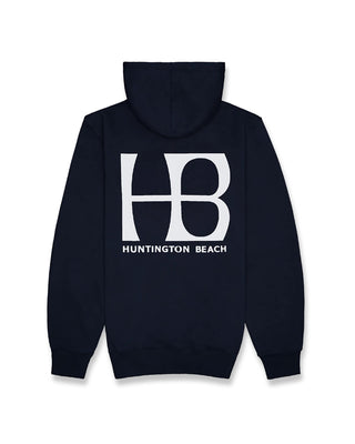 HB City Logo 2 Pullover Hoodie - Navy