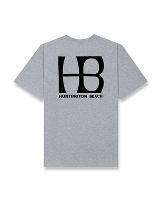 HB City Logo 2 S/S Tee - Heather Grey