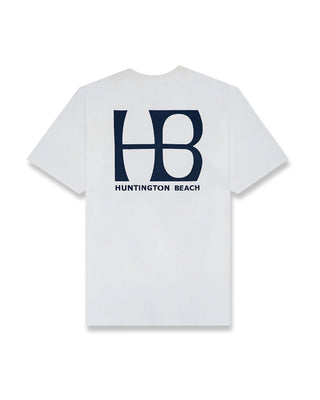 HB City Logo 2 S/S Tee - White