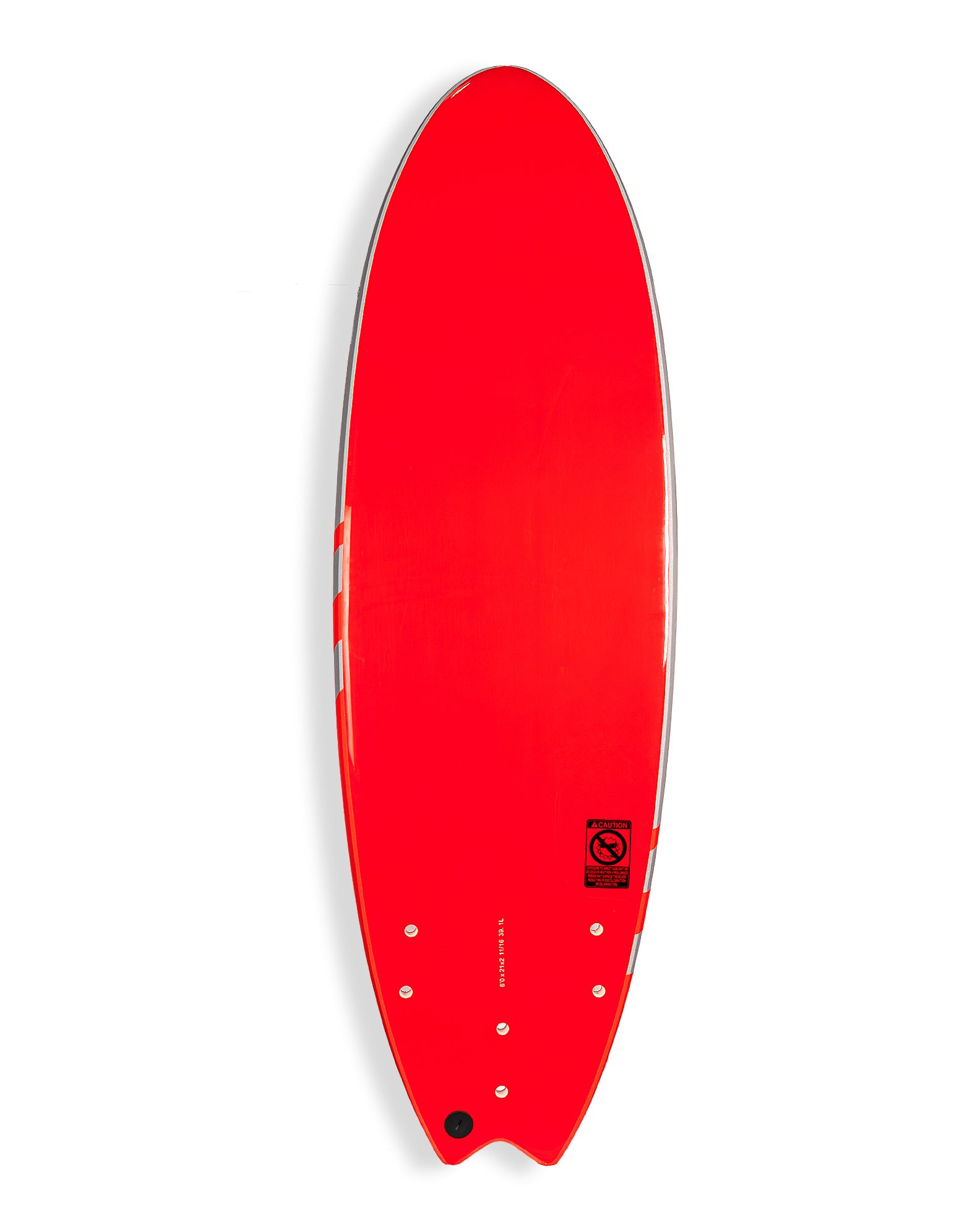 Sprout Softboard 6'0 - Gray/Red
