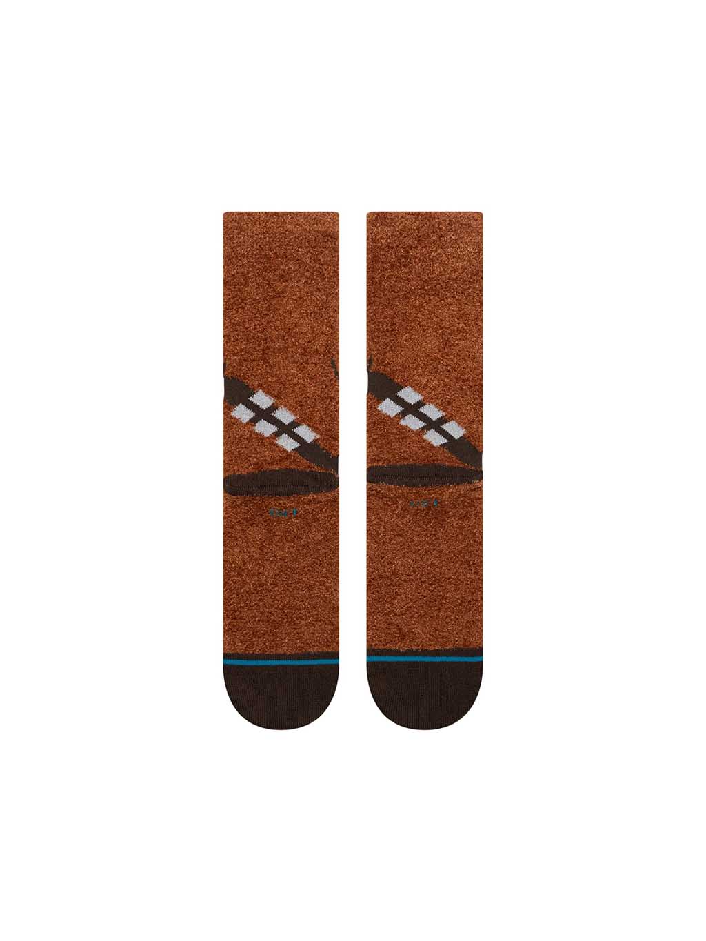 Star Wars X Stance Poly Fuzzy Crew Socks - Chewie 