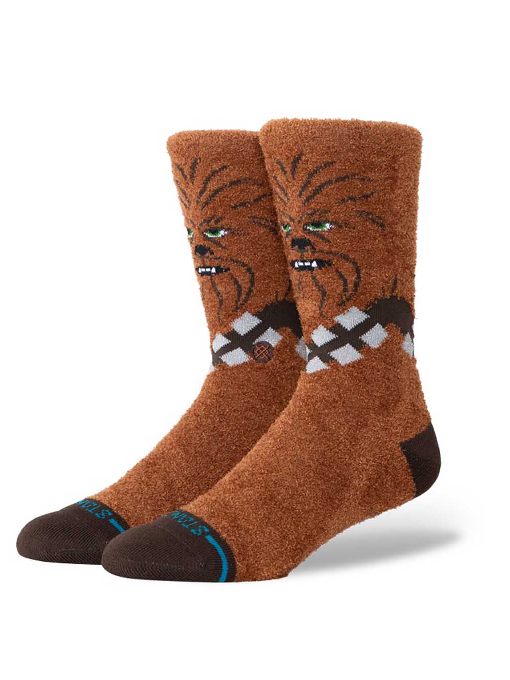 Star Wars X Stance Poly Fuzzy Crew Socks - Chewie 
