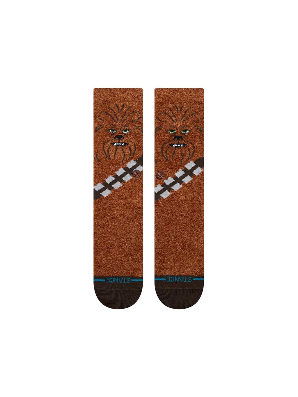 Star Wars X Stance Poly Fuzzy Crew Socks - Chewie 