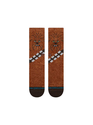 Star Wars X Stance Poly Fuzzy Crew Socks - Chewie 