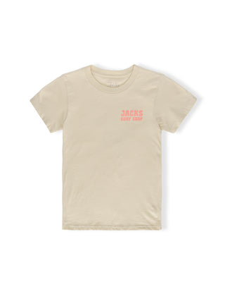 Girl's Starfish S/S Tee - Sour Cream