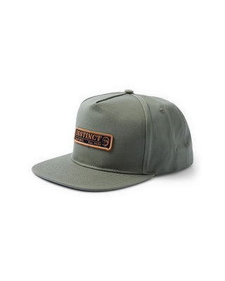 Instinct Surf Stencil Hat - Olive