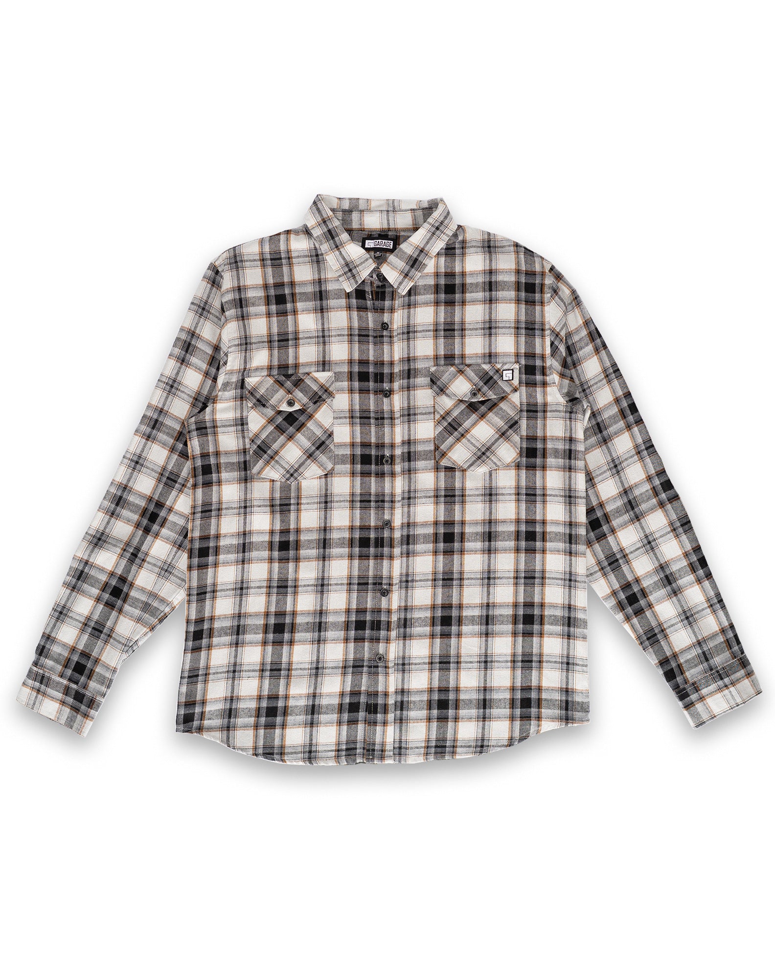 Garage Skate Shop Men's Stonewood Long Sleeve Flannel