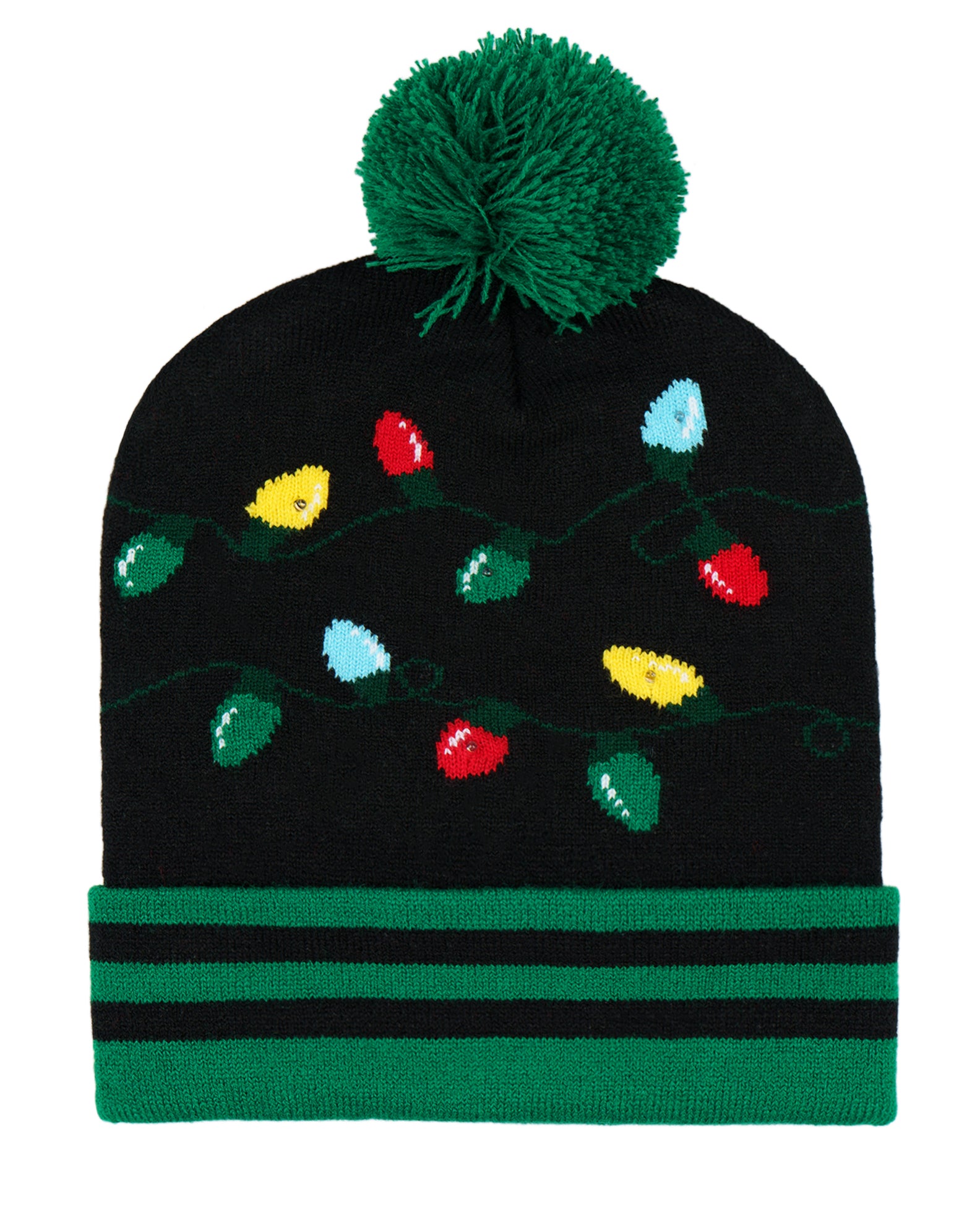 String Lights Beanie - Green 