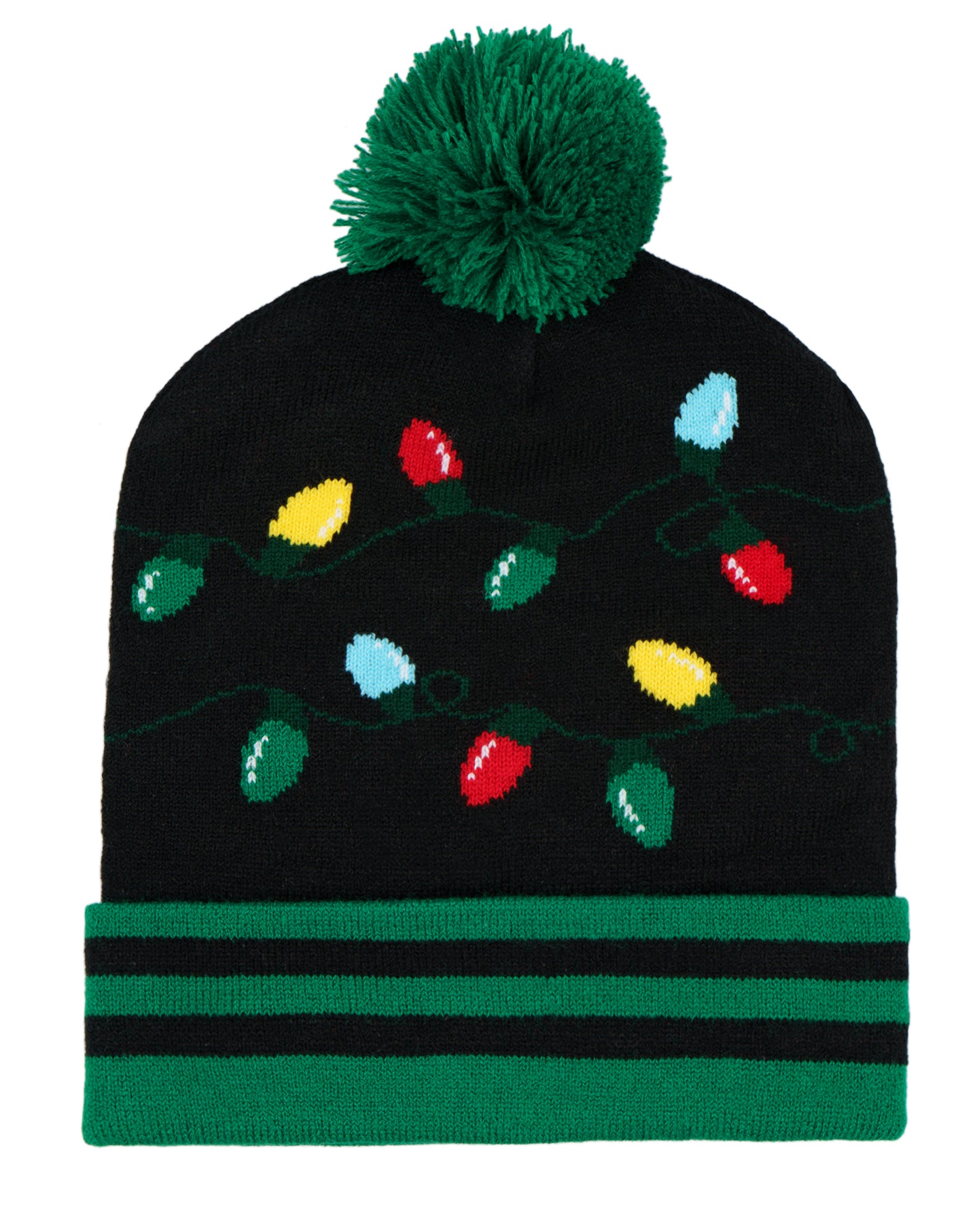 String Lights Beanie - Green 
