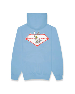 Little Dude Summer Series Pullover Hoodie - Light Blue